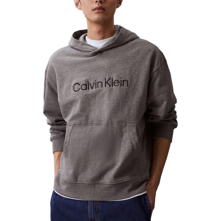 

Мужская толстовка CALVIN KLEIN серого цвета
