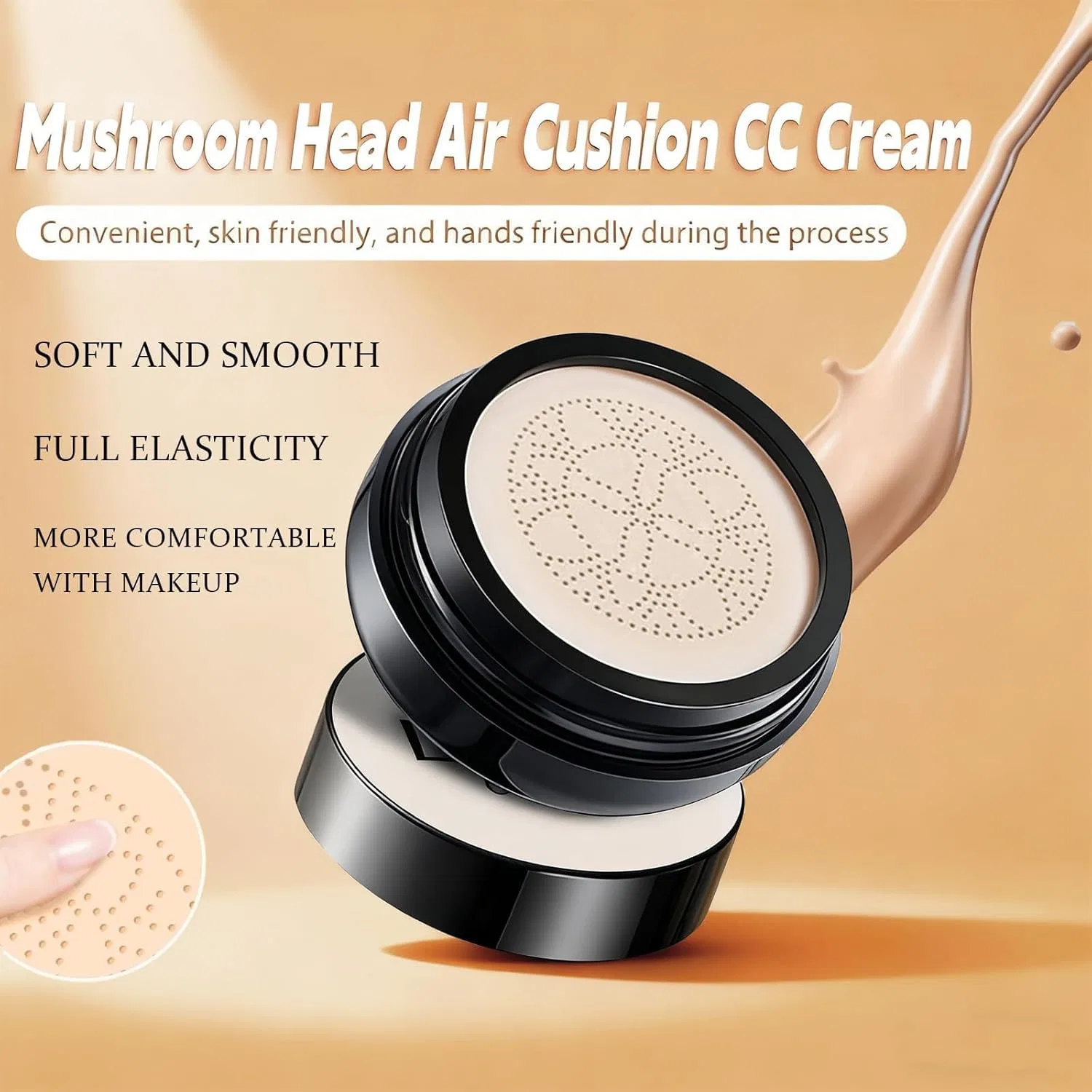 CC-крем Luvie Glow Cushion Foundation, тон Ivory Generic — фото 3