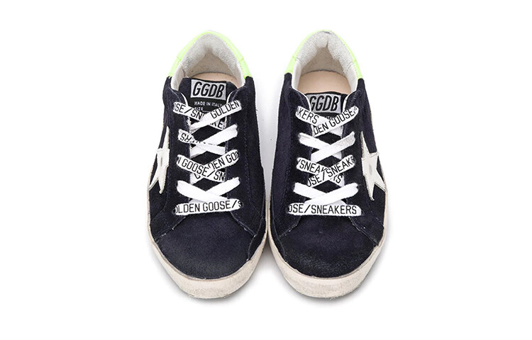 Детские кроссовки Superstar на шнуровке Golden Goose — фото 2
