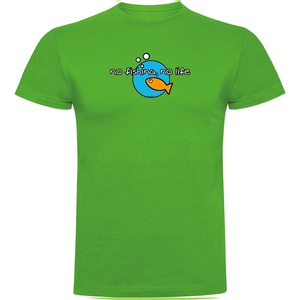 

Футболка Kruskis No Fishing No Life, зеленый