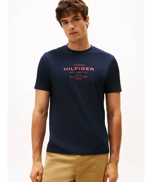 

Футболка Regular fit Tommy Hilfiger, синий