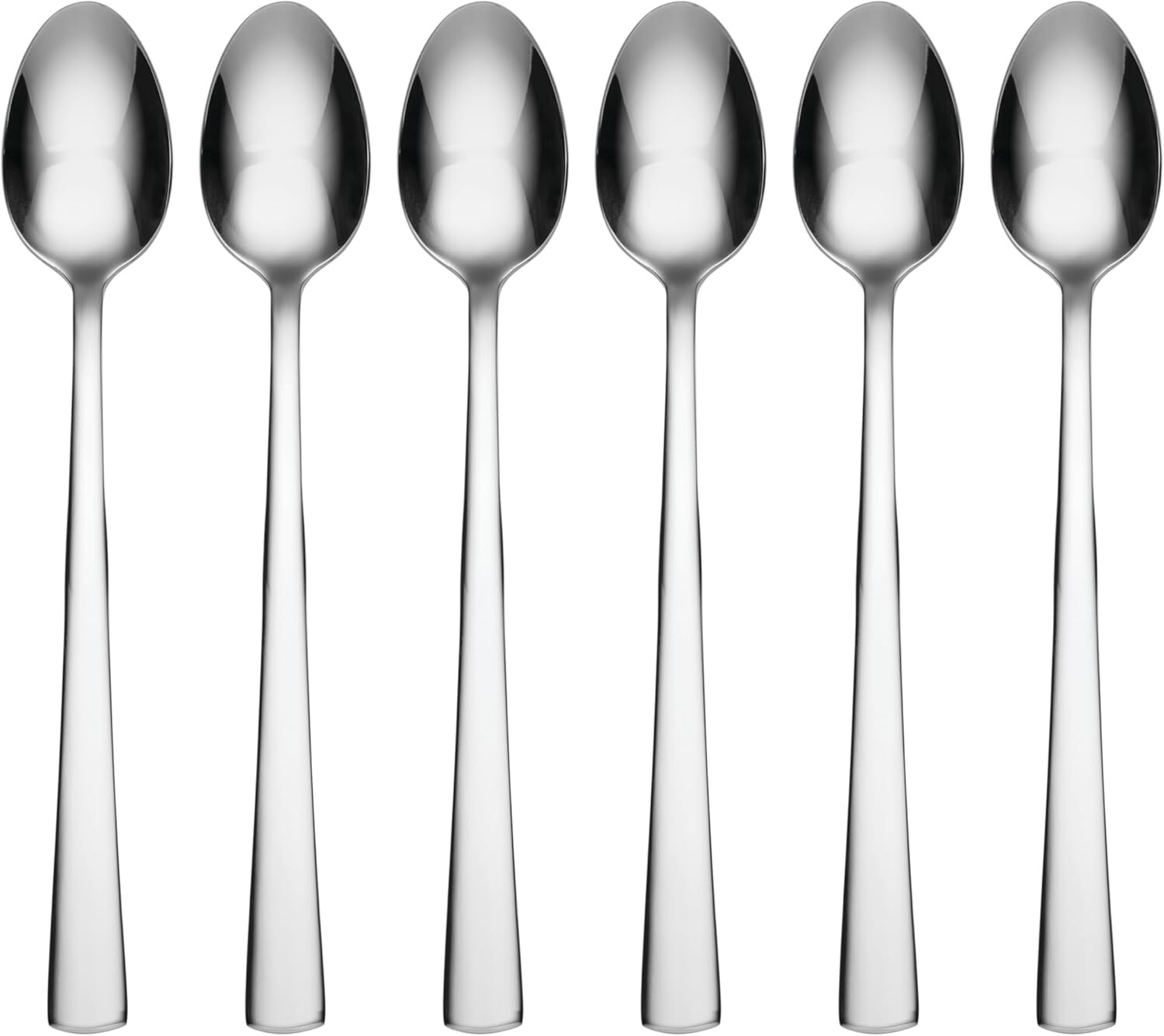 

Высокие чайные ложки со льдом Oneida Nocha (набор из 6 шт.), Silverware Set