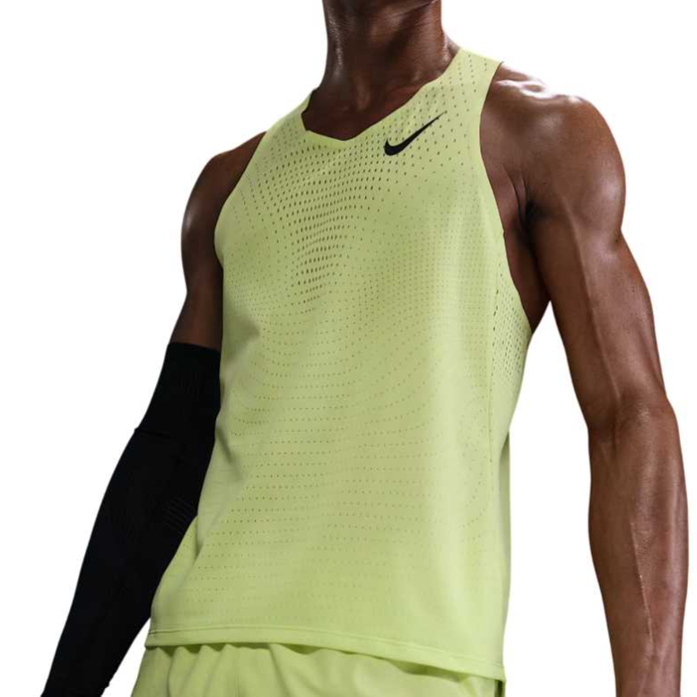 

Мужская майка для бега AeroSwift Dri FIT Adv Nike, светло-зеленый