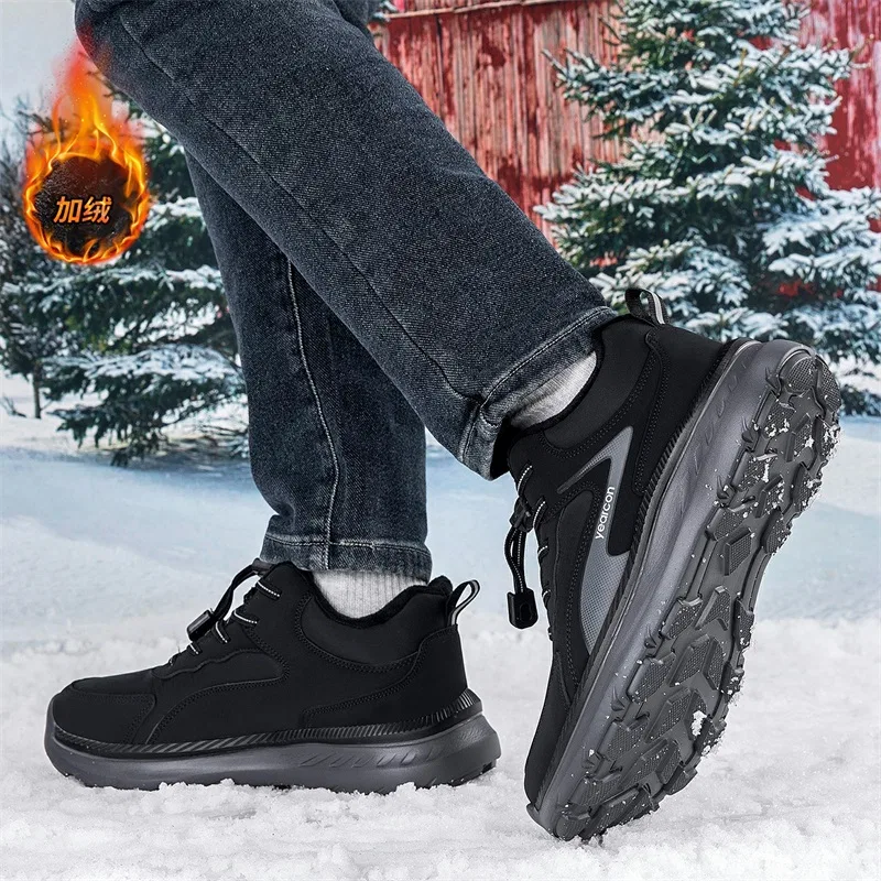 Утепленные кроссовки YEARCON Dark Gray/Medium Gray — фото 4