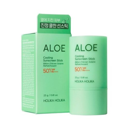 

Солнцезащитный крем-карандаш с алоэ охлаждающий 23 г SPF 50+ Holika Holika