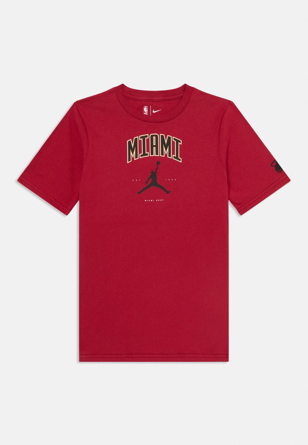 

Футболка с принтом NBA MIAMI HEAT JORDAN CITIES TEE Nike Performance, красный