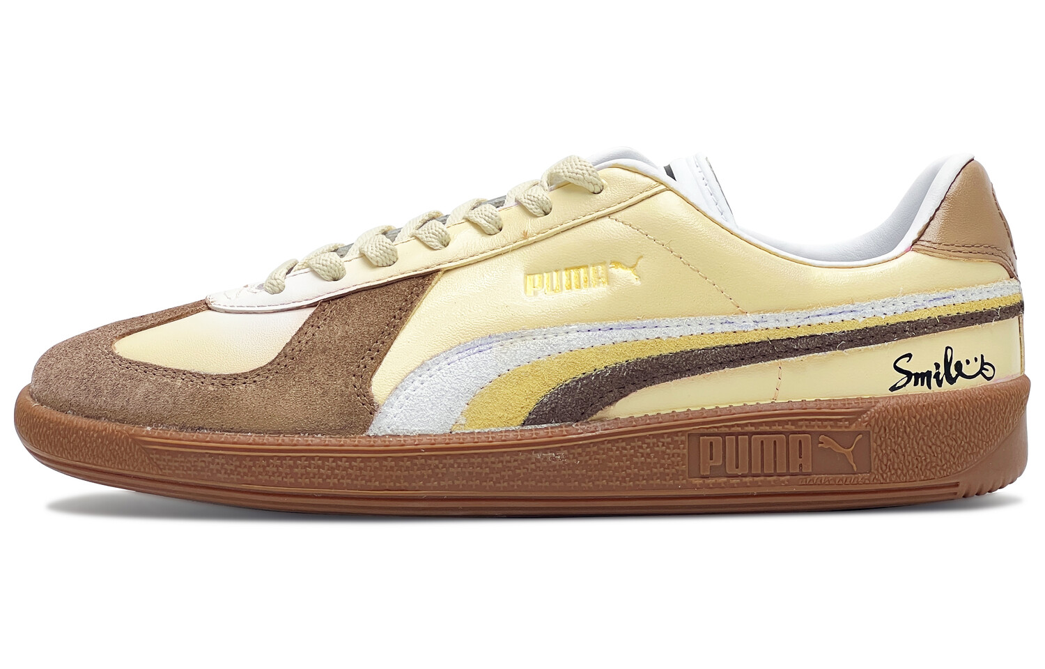 

Кроссовки Puma Army Trainer Skateboarding Shoes Unisex Low-top Beige/brown, цвет Off White