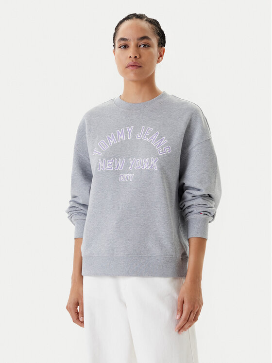 

Толстовка свободного кроя Varsity DW0DW21202 Tommy Jeans, серый