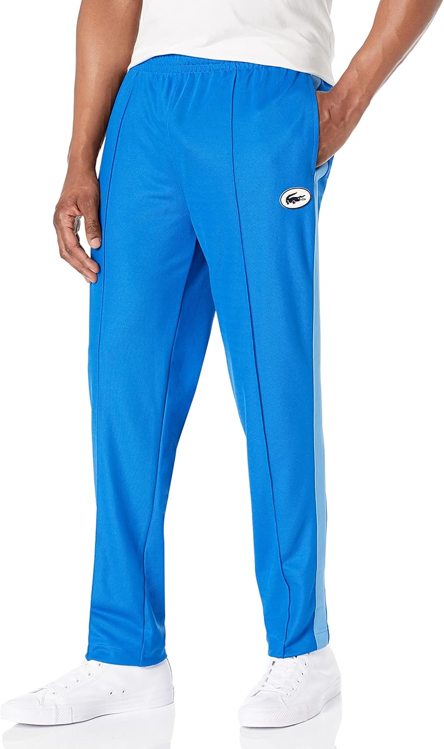 

Мужские полуприталенные спортивные брюки Lacoste с отделкой из тесьмы на штанинах, Marina