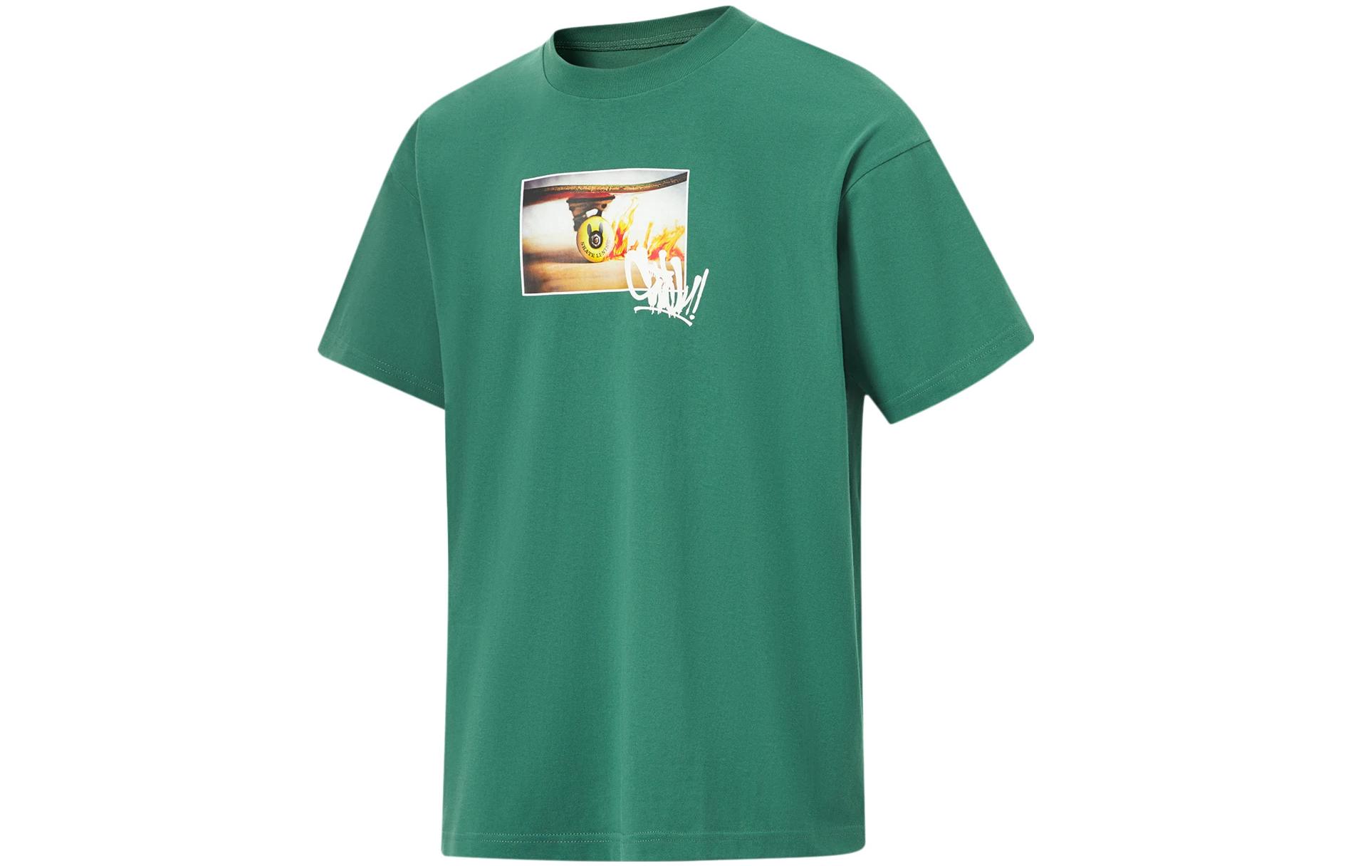 

LiNing Футболка Unisex Dark Palace Green, Зеленый, LiNing Футболка Unisex Dark Palace Green