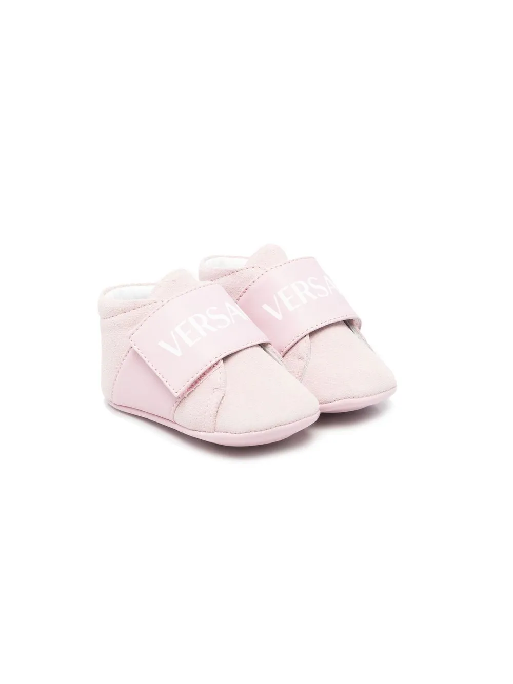 

Пинетки с логотипом Versace Kids, розовый