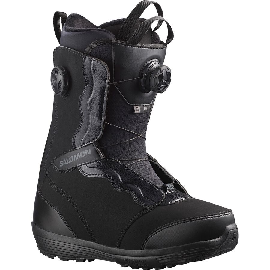 

Ботинки для сноуборда Salomon Ivy SJ BOA Salomon, Black/Black/Castlerock Gray