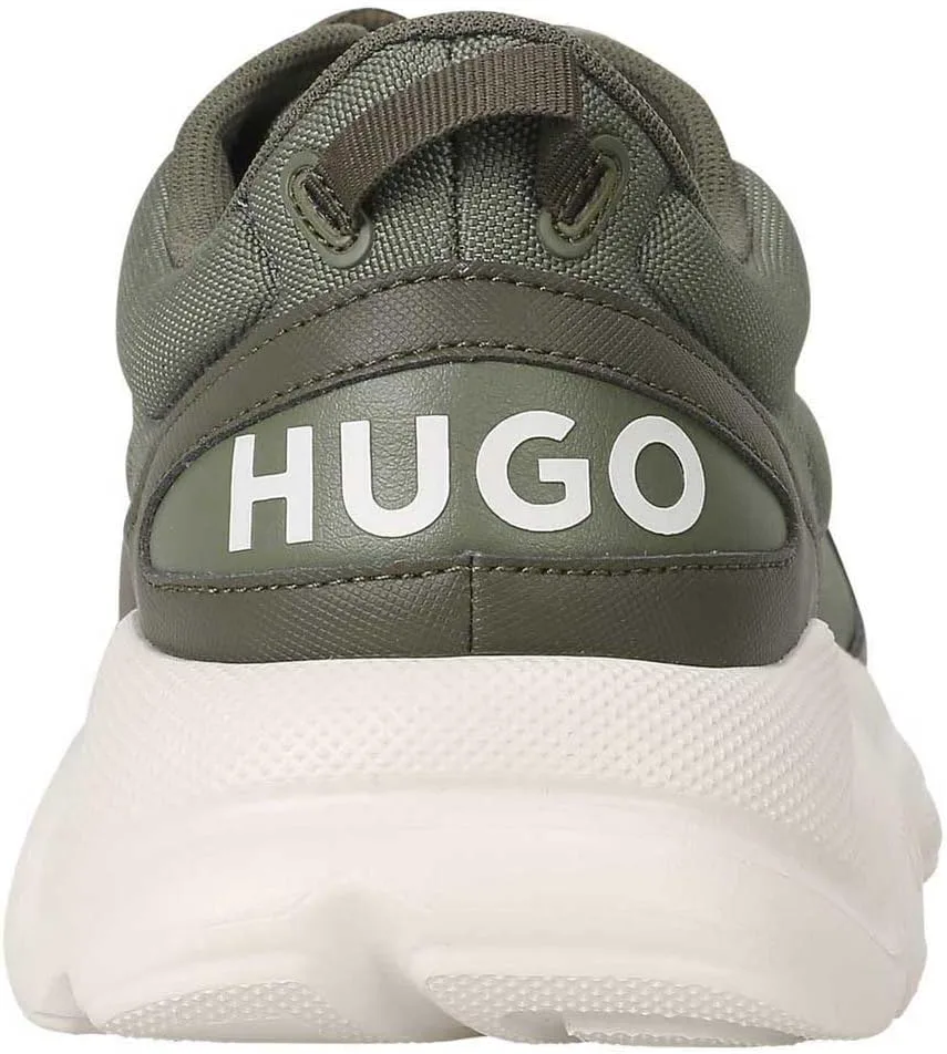 Мужские кроссовки для бега Hugo Leon_Runn_cvpu_n, зеленый — фото 4