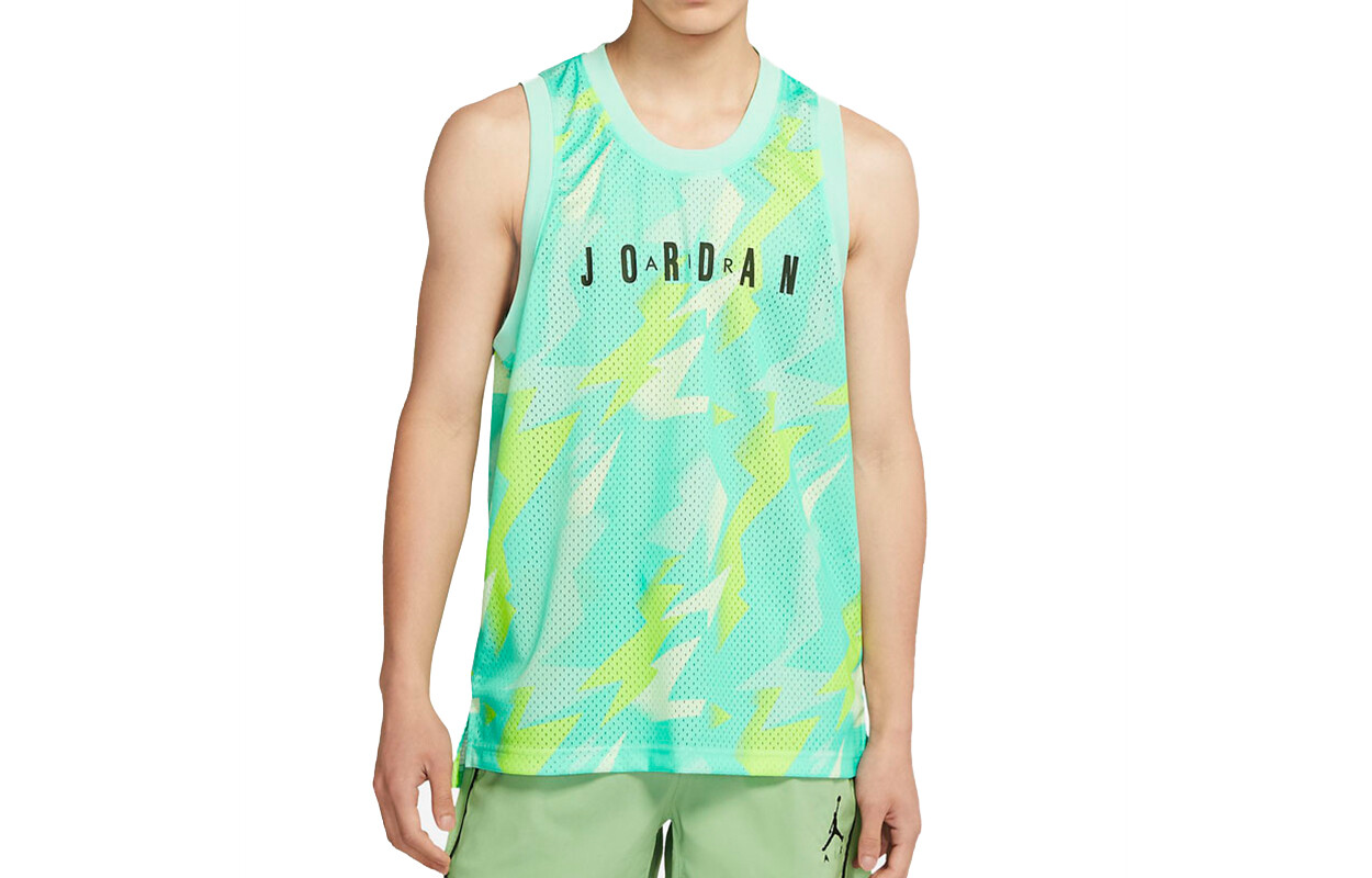 

Мужская баскетбольная майка Jordan, цвет Green
