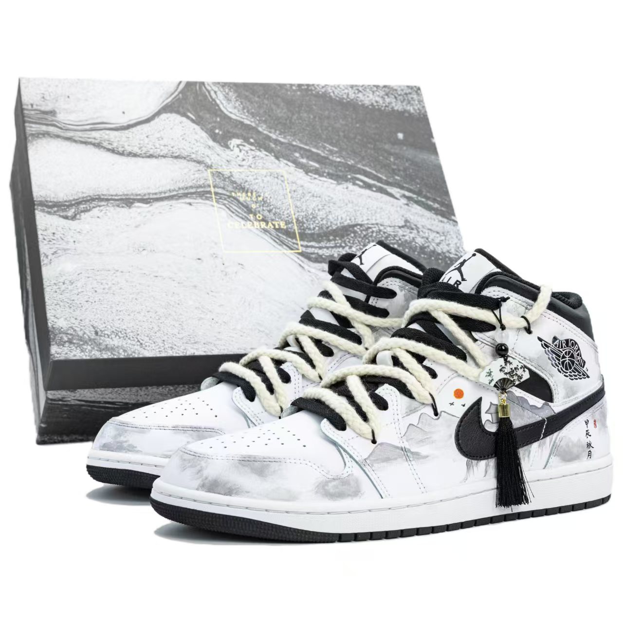 

Jordan Баскетбольные кроссовки Air 1 Abrasion Resistant Balance Mid Top Vintage, мужские, цвета слоновой кости