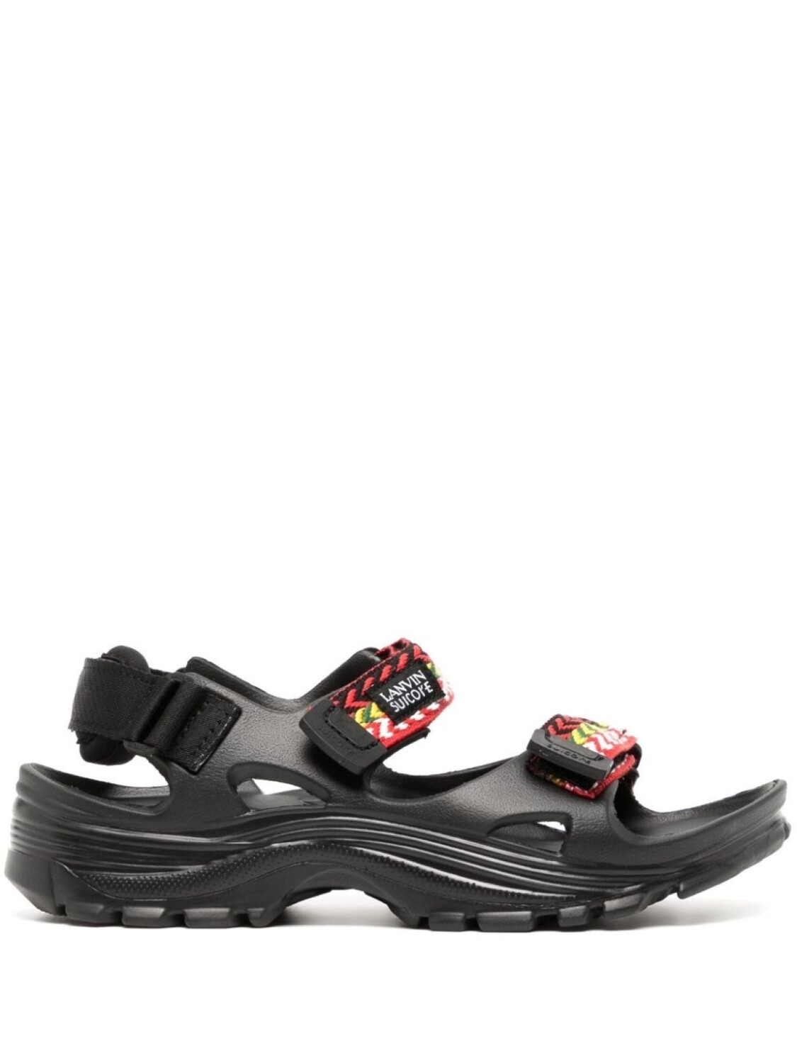 

Сандалии на липучках Suicoke, черный
