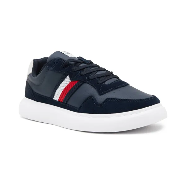 

Кожаные кроссовки Tommy Hilfiger, синий