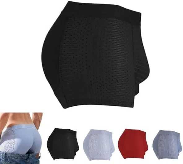 Трусы боксеры с эффектом подъема ягодиц, Black