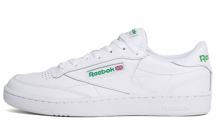 

Кроссовки Reebok Club C 85, белый, Зеленый;белый, Кроссовки Reebok Club C 85, белый