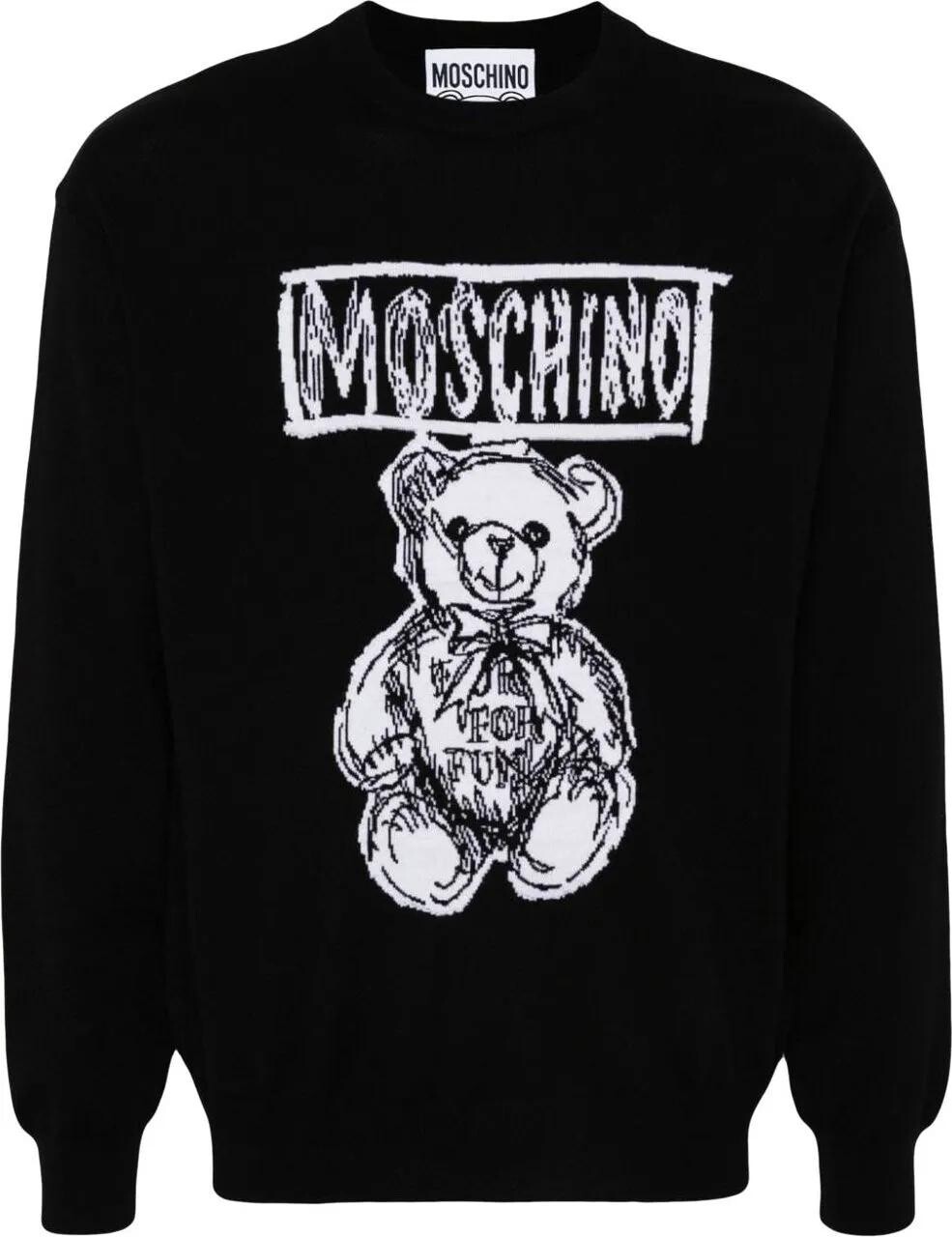 

Свитер Moschino, черный
