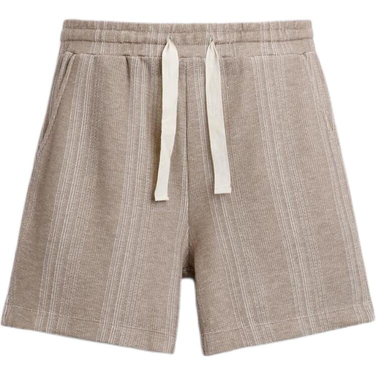 

Повседневные шорты мужские черные / белые Zara, черный/белый