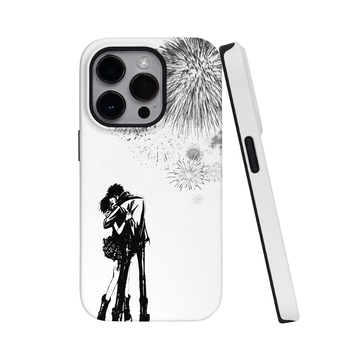 

Чехол для телефона Keshami, Couples under fireworks 2-in-1 anti-drop model