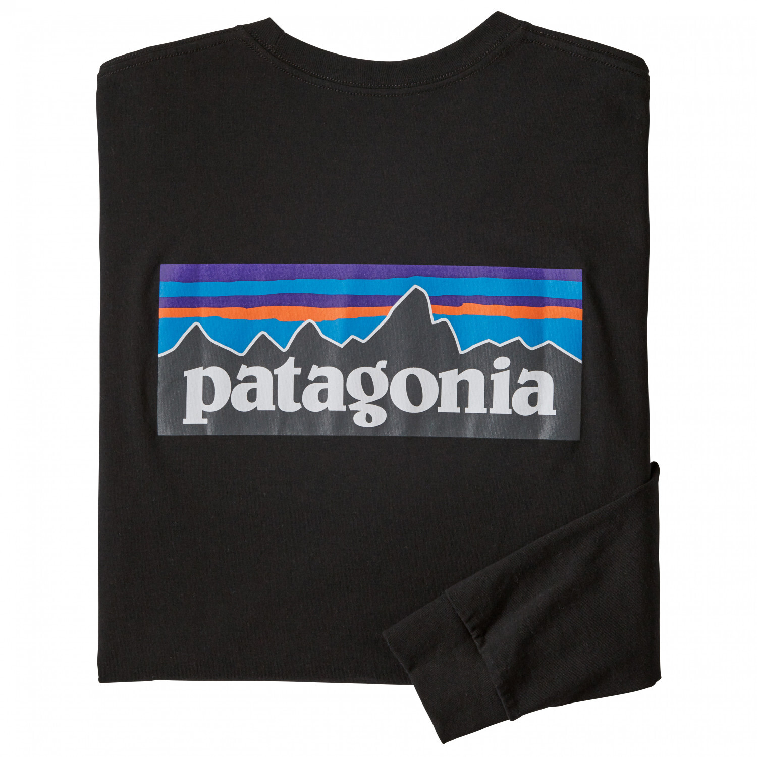 

Лонгслив Patagonia L/S P 6 Logo Responsibili Tee, черный, Серый, Лонгслив Patagonia L/S P 6 Logo Responsibili Tee, черный