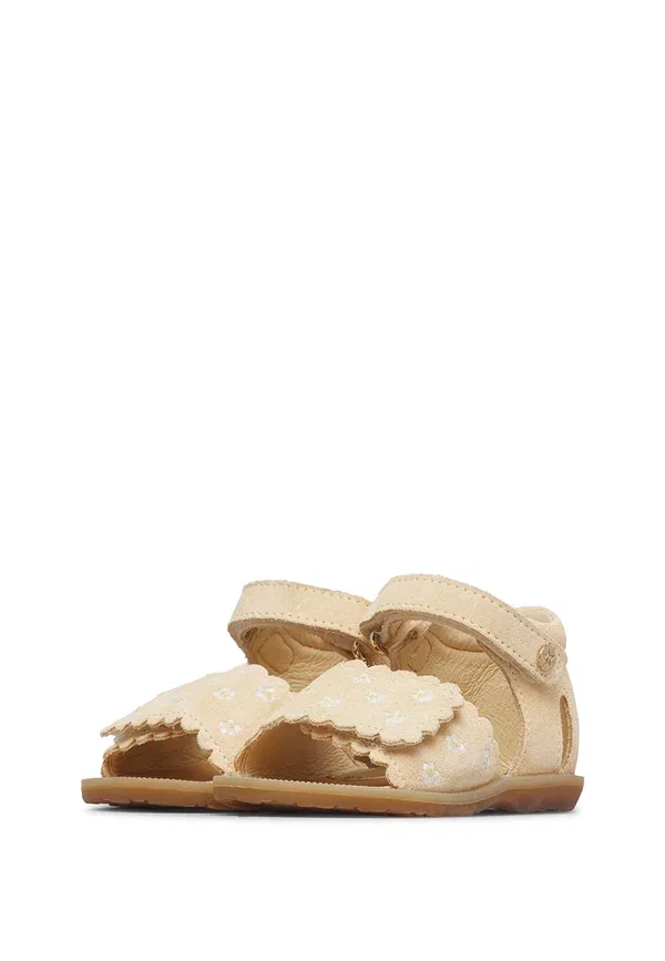 Пинетки Maya embr baby shoes Naturino, бежевый — фото 2