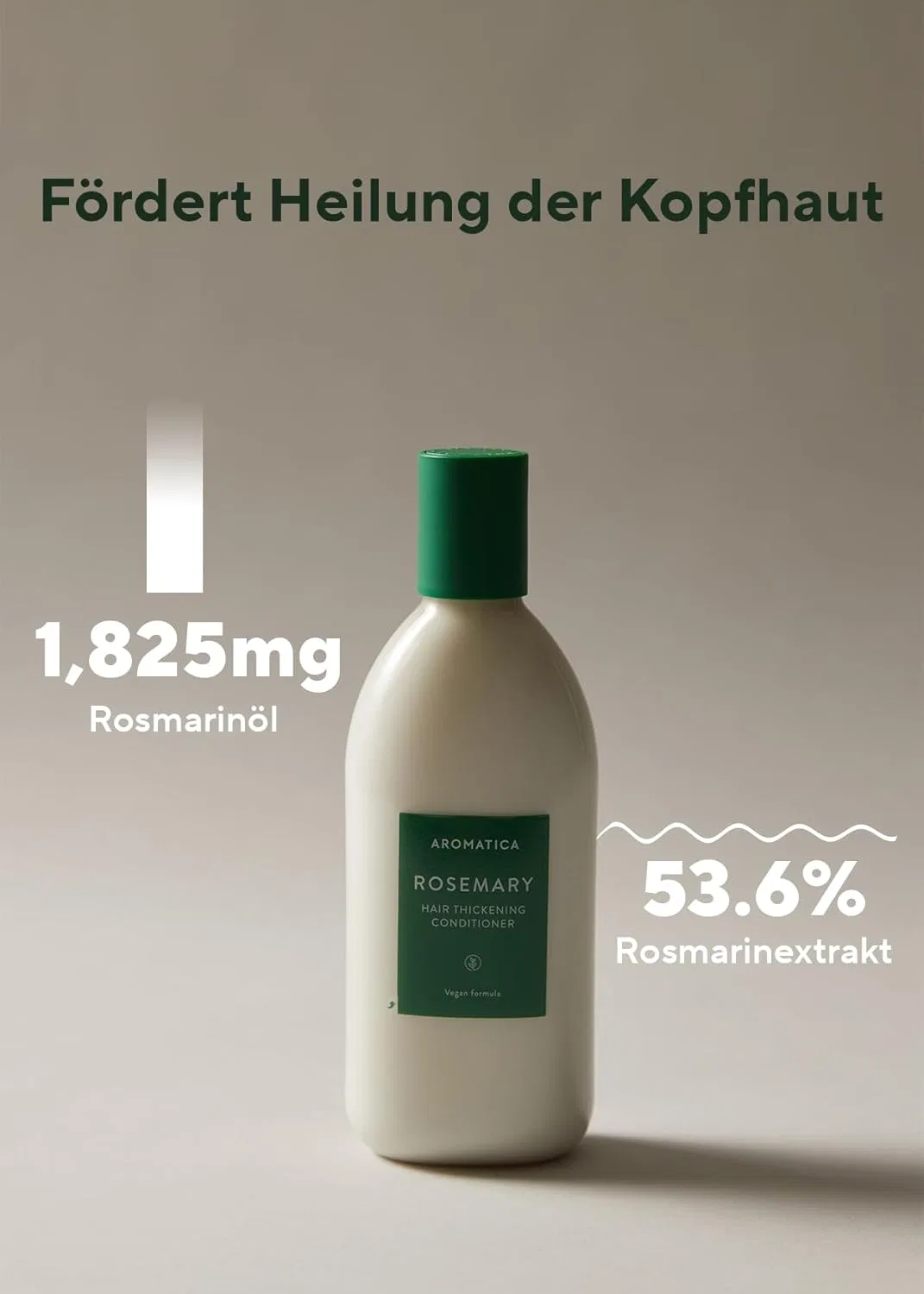 Кондиционер для утолщения волос AROMATICA Rosemary, 400 мл Aromatica — фото 3