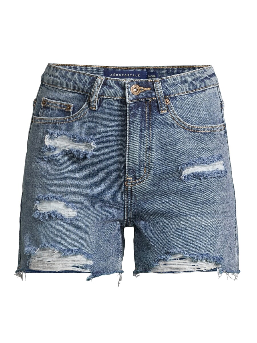 

Джинсовые шорты AÉROPOSTALE Regular Jeans, синий деним