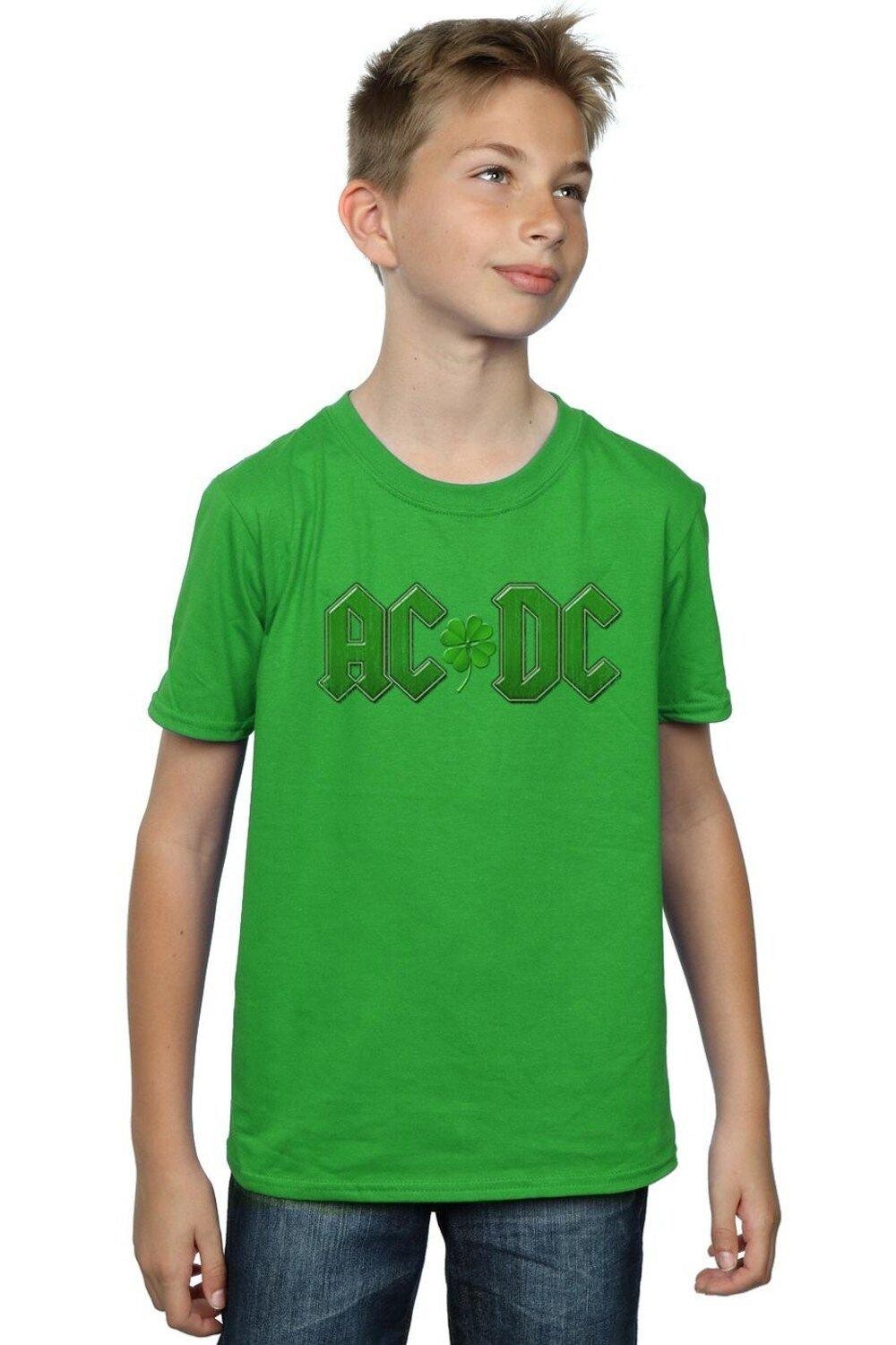 

Футболка с логотипом Shamrock AC/DC, зеленый