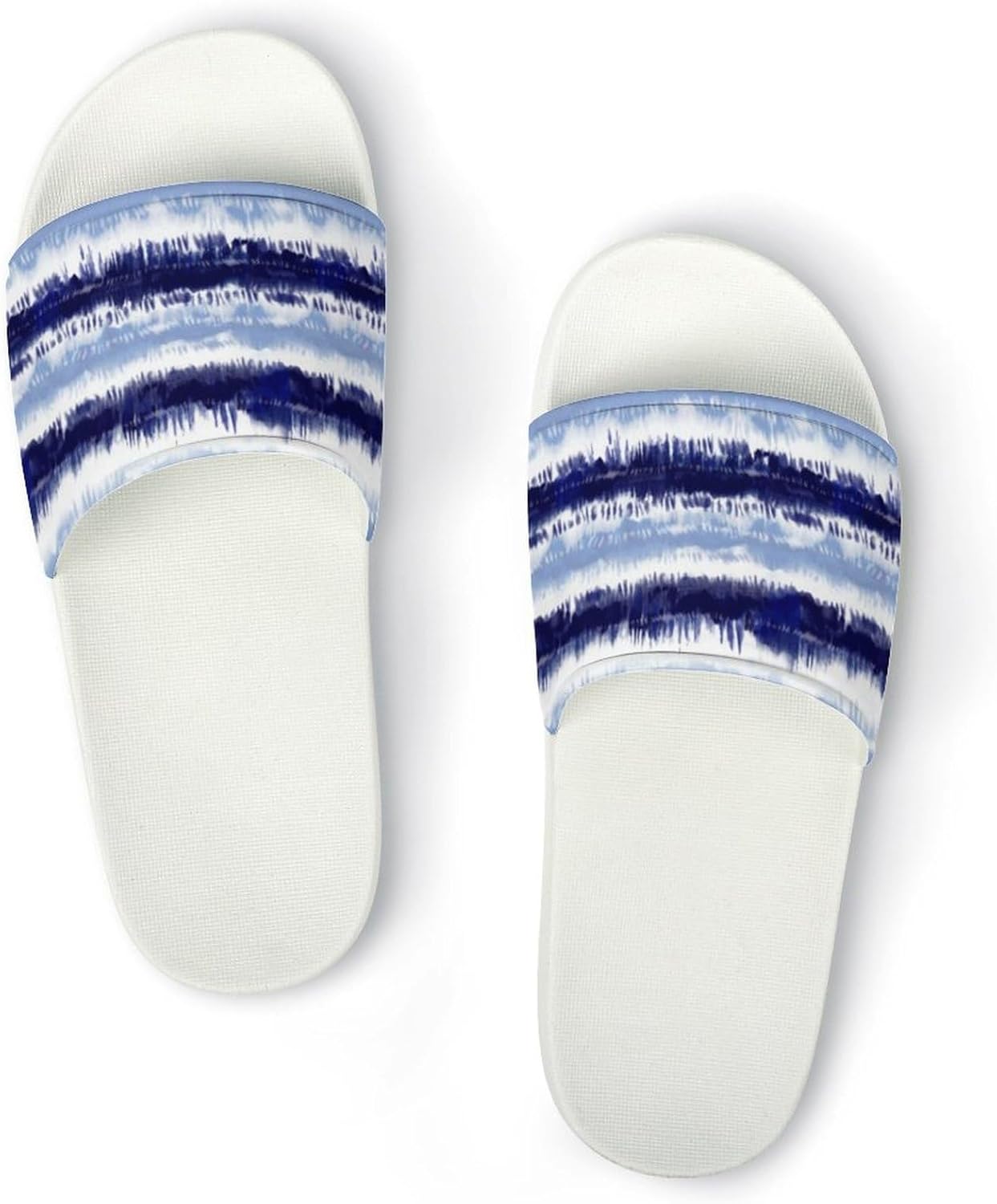 

Разноцветные тапочки с эффектом тай-дай, мужские и женские шлепанцы, сандалии на липучке, тапочки для улицы, пляжа и дома Csqdfbhd