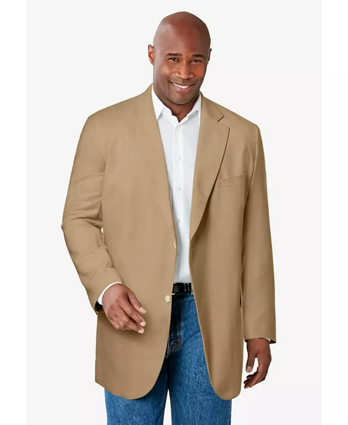 

Большой и высокий праздничный блейзер Kingsize, загар/бежевый