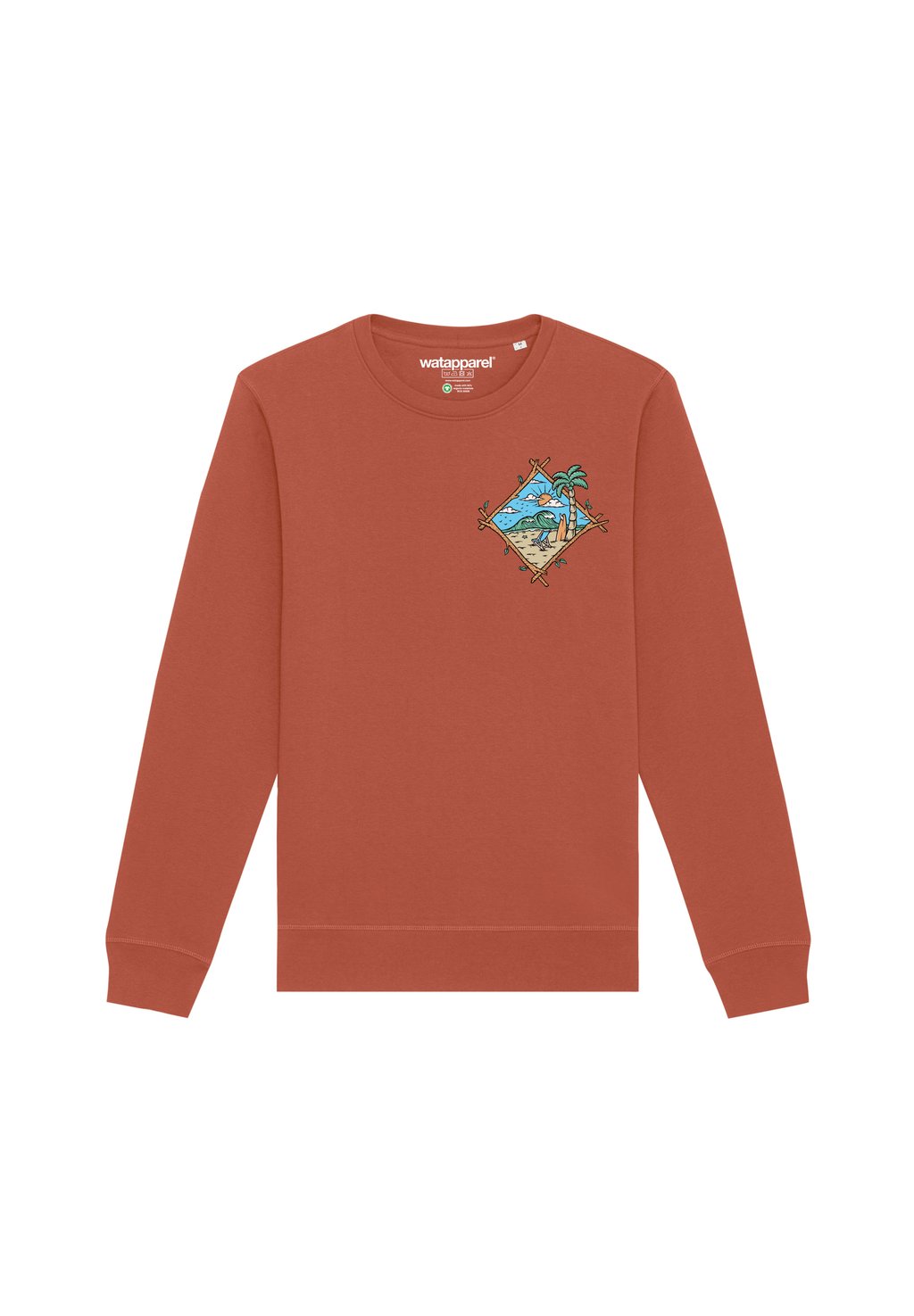 

Толстовка watapparel, коралловый