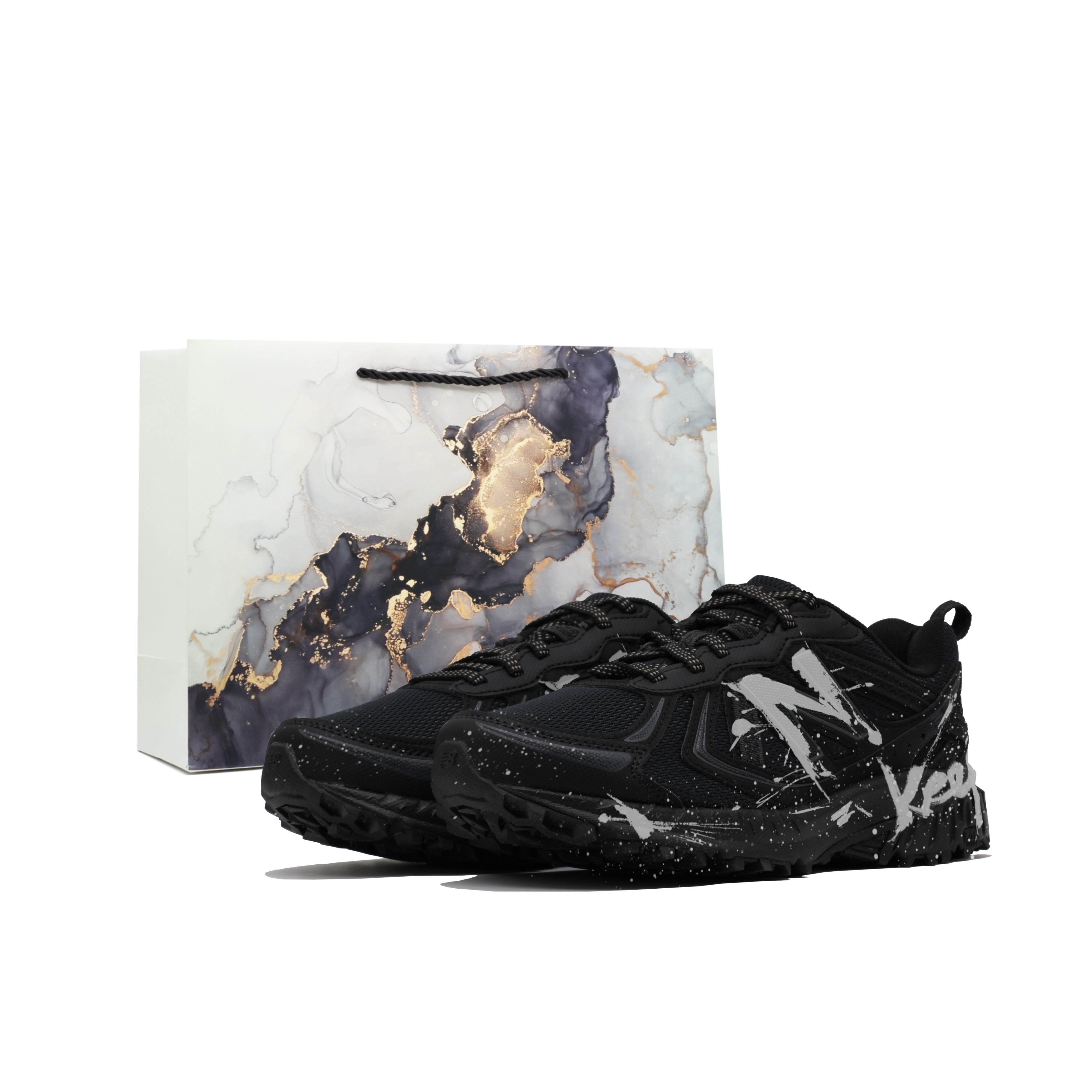 

New Balance Кроссовки для бега NB 410 V5 Abrasion Resistant Low top Unisex Black Gray 2E