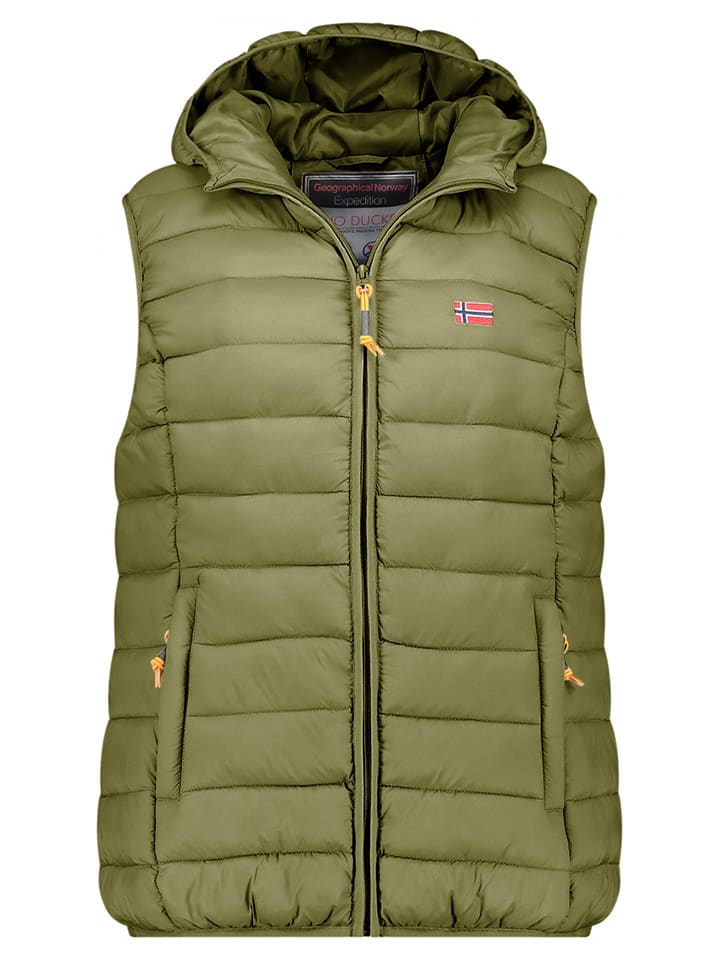 

Стеганый жилет Geographical Norway Steppweste Vatikolor, зеленый