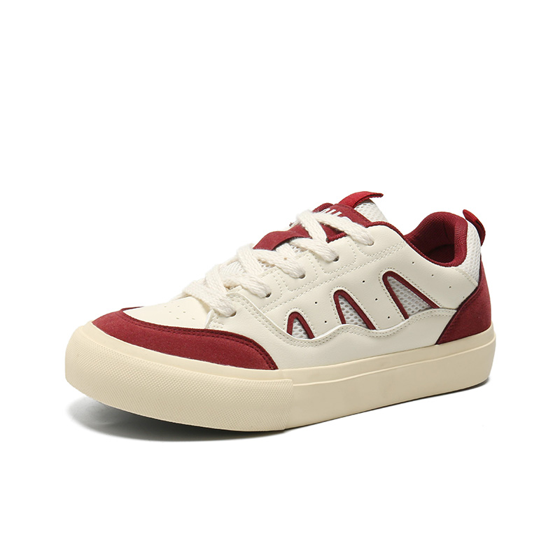 

PLAY COBBLER Мужские скейтерские кроссовки бежево-красные, цвет Beige Red