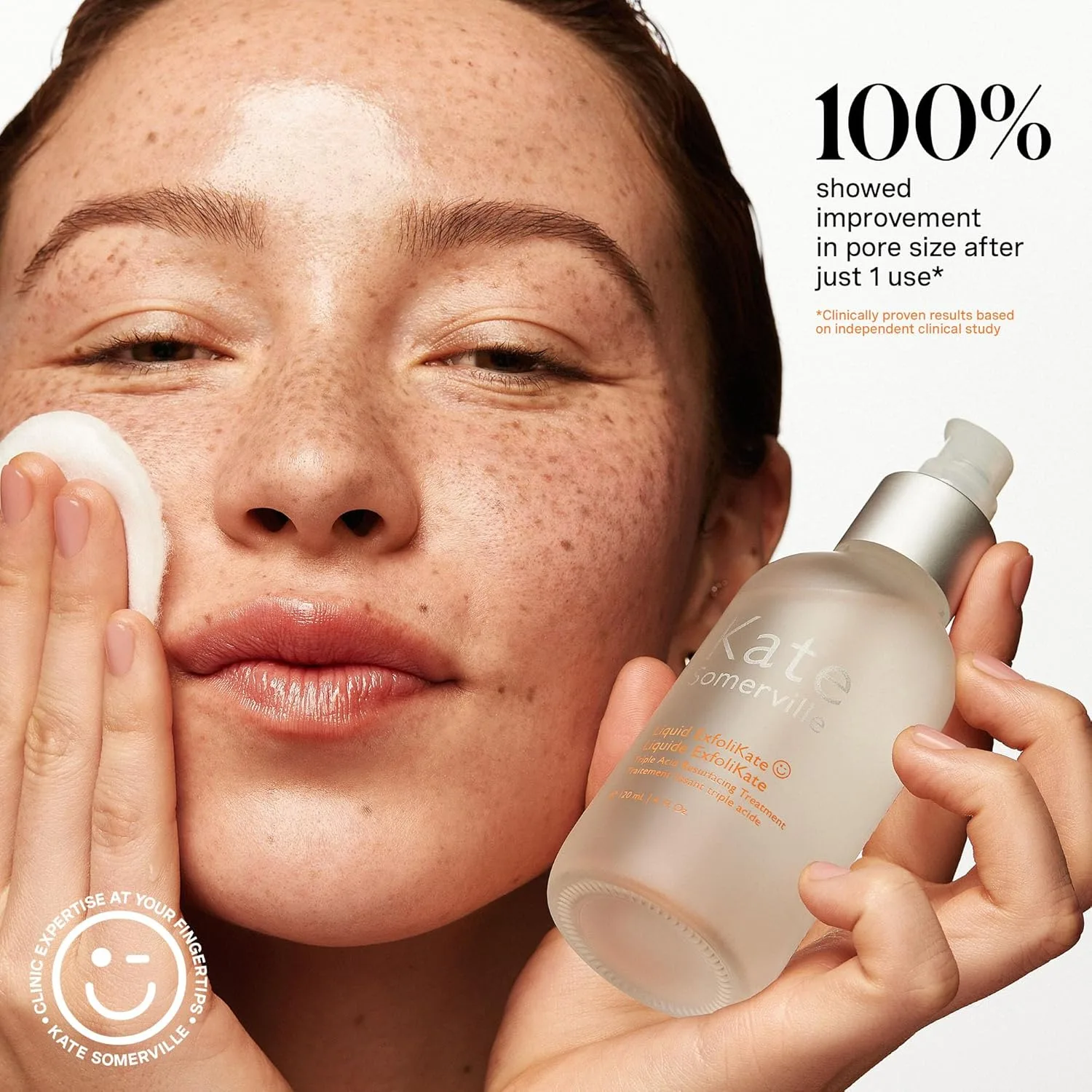 Пилинг Kate Somerville — Liquid ExfoliKate - Тройное кислотное средство для обновления кожи, клинически, 113 мл — фото 4