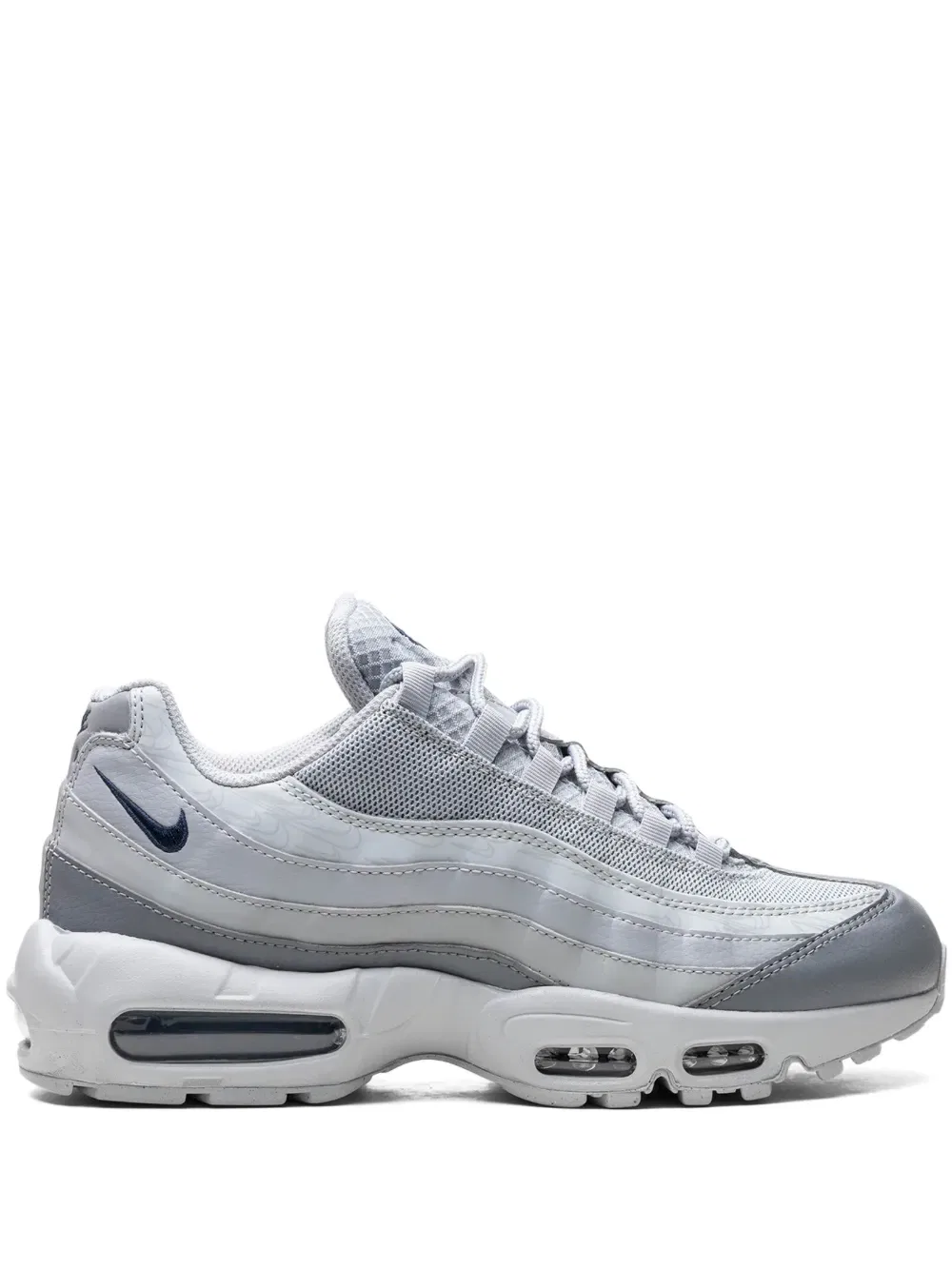 Кроссовки Air Max 95 "волчий серый/полуночно-синий" Nike