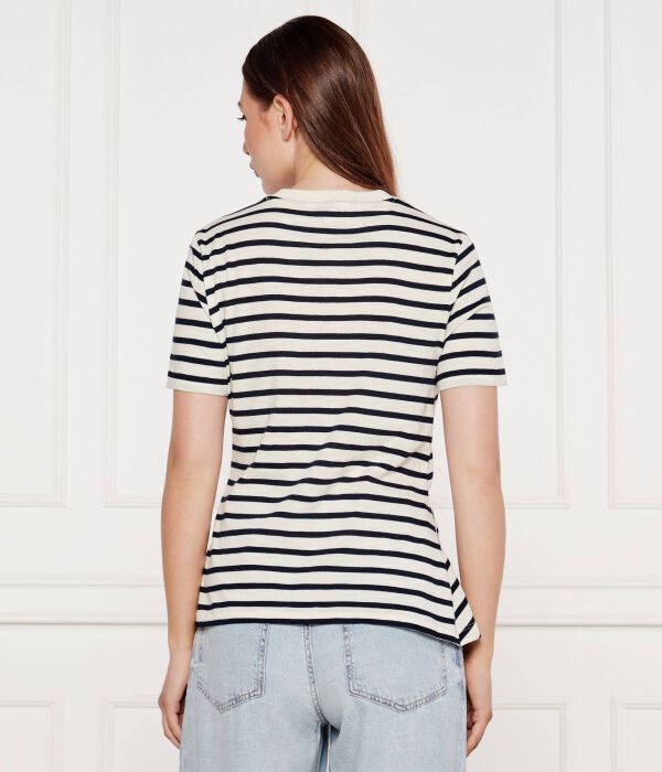 Блуза Regular fit Tommy Hilfiger, экрю — фото 3