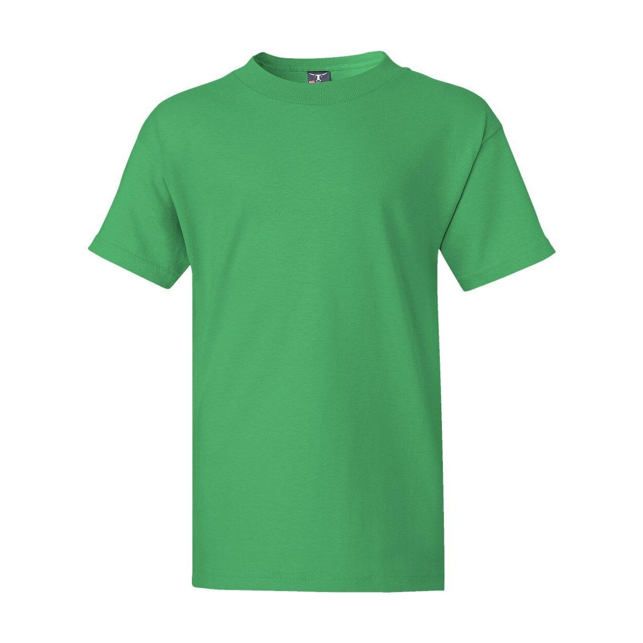 

Аутентичная молодежная футболка Hanes, цвет Kelly Green