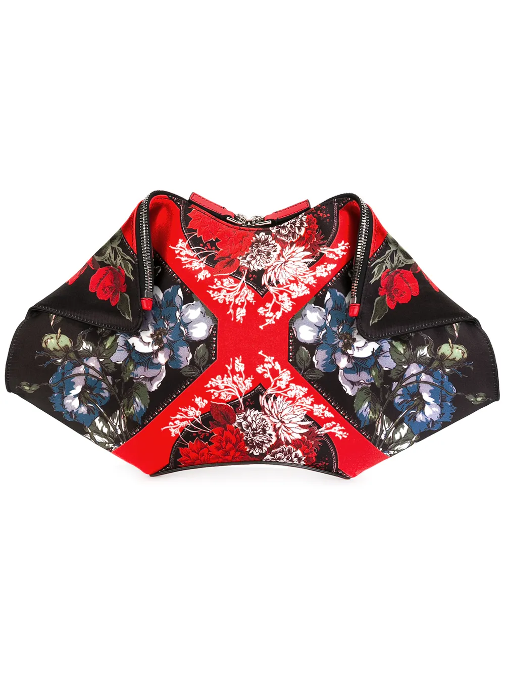 

Клатч 'De Manta' с принтом Alexander McQueen, красный