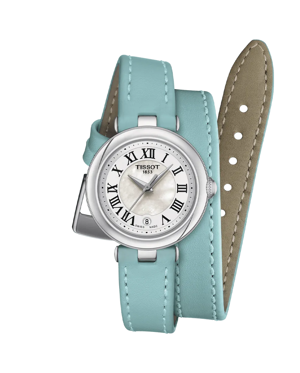 

Женские часы Bellissima collection с кожаным ремешком, размер XS, цвет синий Tissot