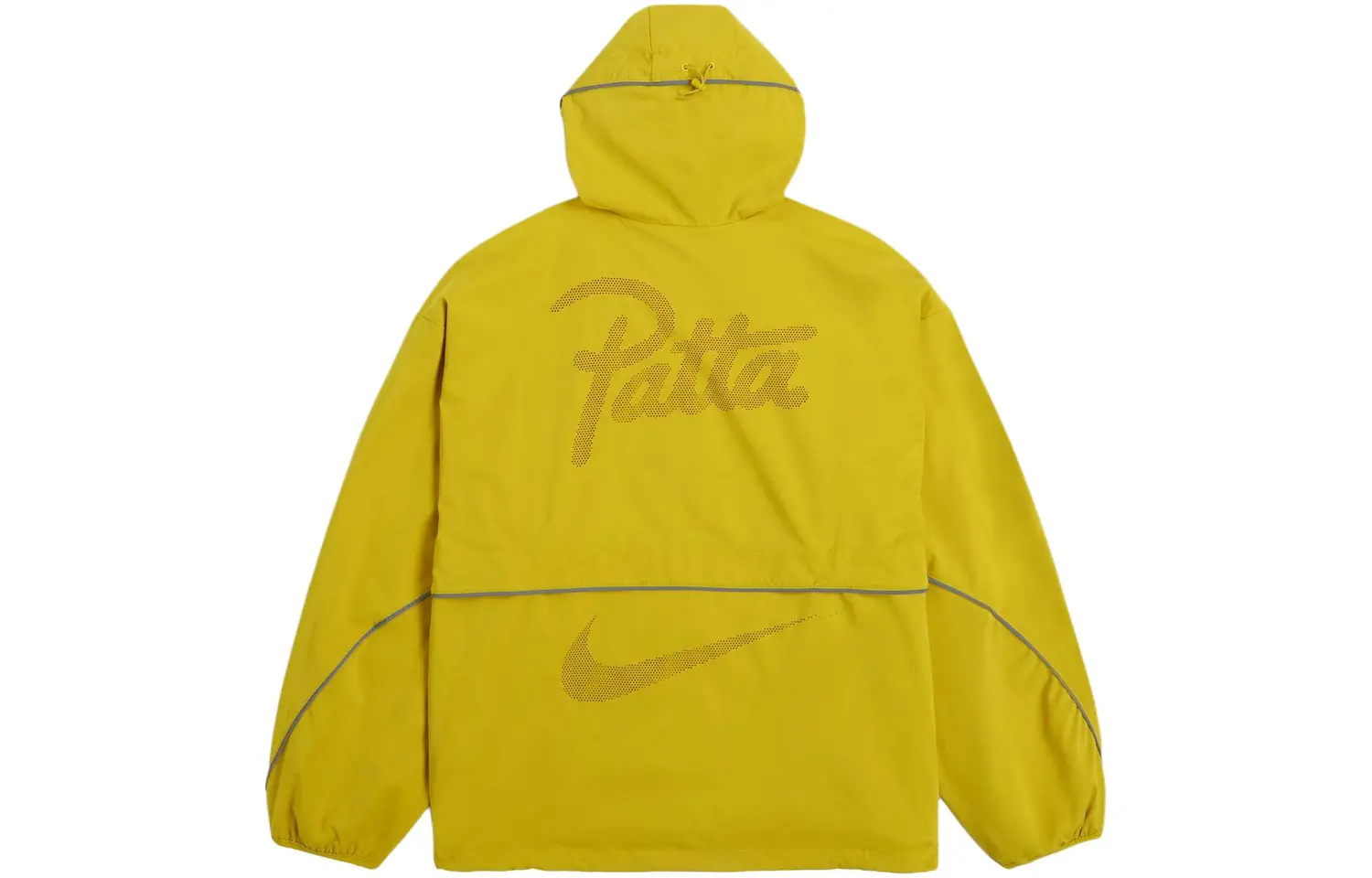Куртка ко-бренда Patta X Patta унисекс желтая Nike, желтый — фото 2