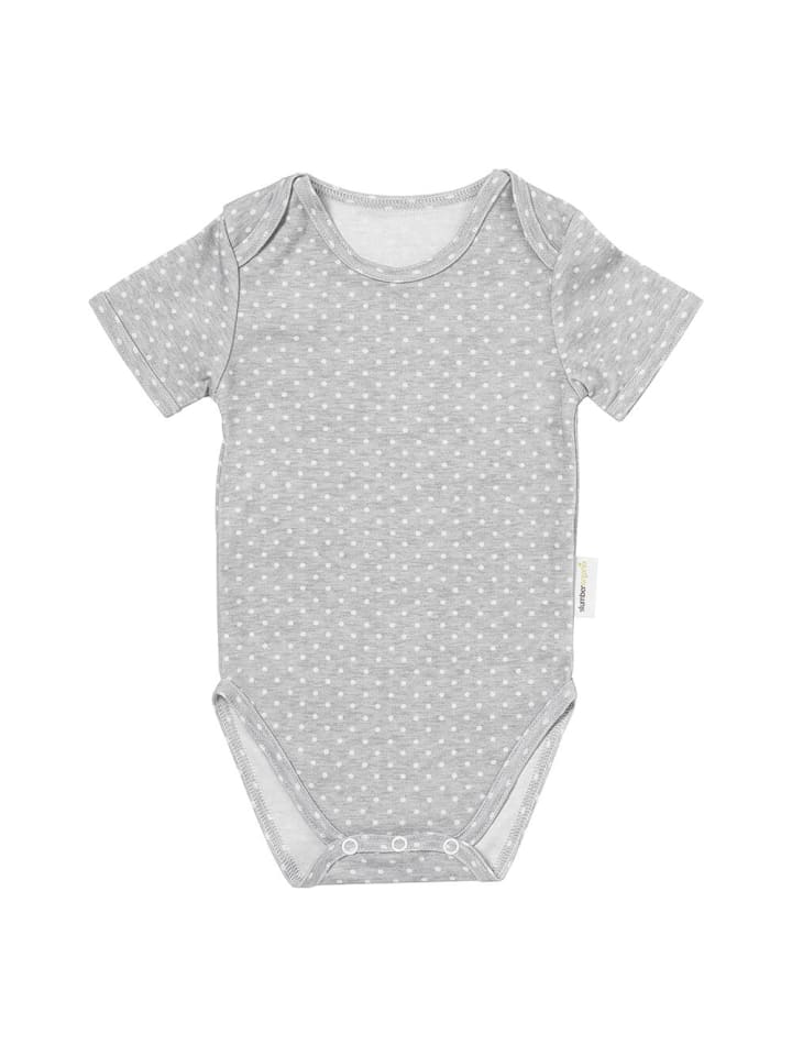 

SlumberOrganix Детский боди с короткими рукавами из органического хлопка, бирюзового цвета