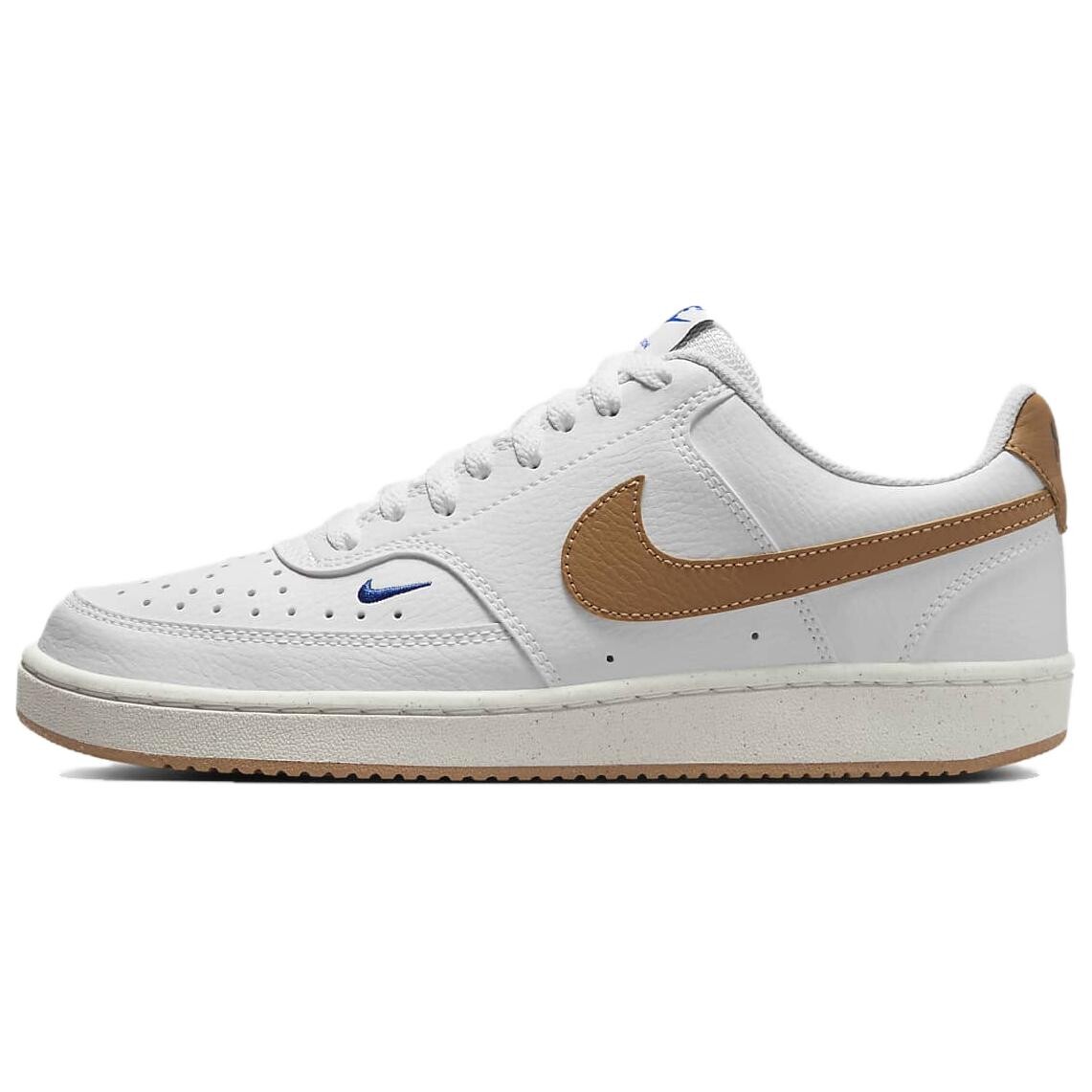 

Кроссовки Nike Court Vision Low Skateboarding Shoes Women's Low-top White/Brown, белый