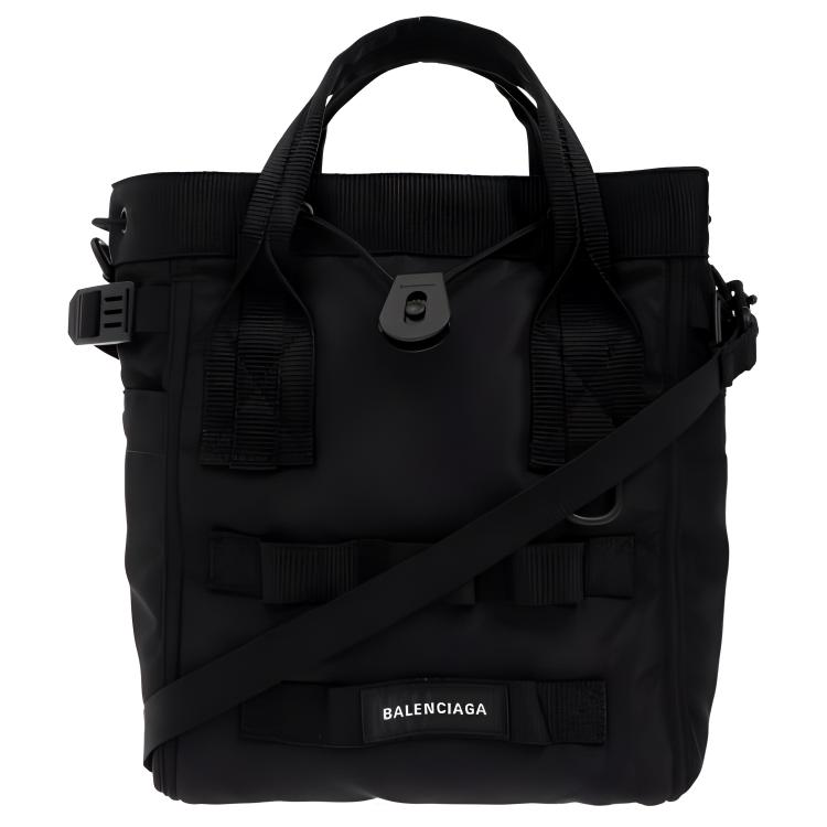 

Полиэстеровая сумка через плечо, наплечная сумка Tubas Women's Black Balenciaga
