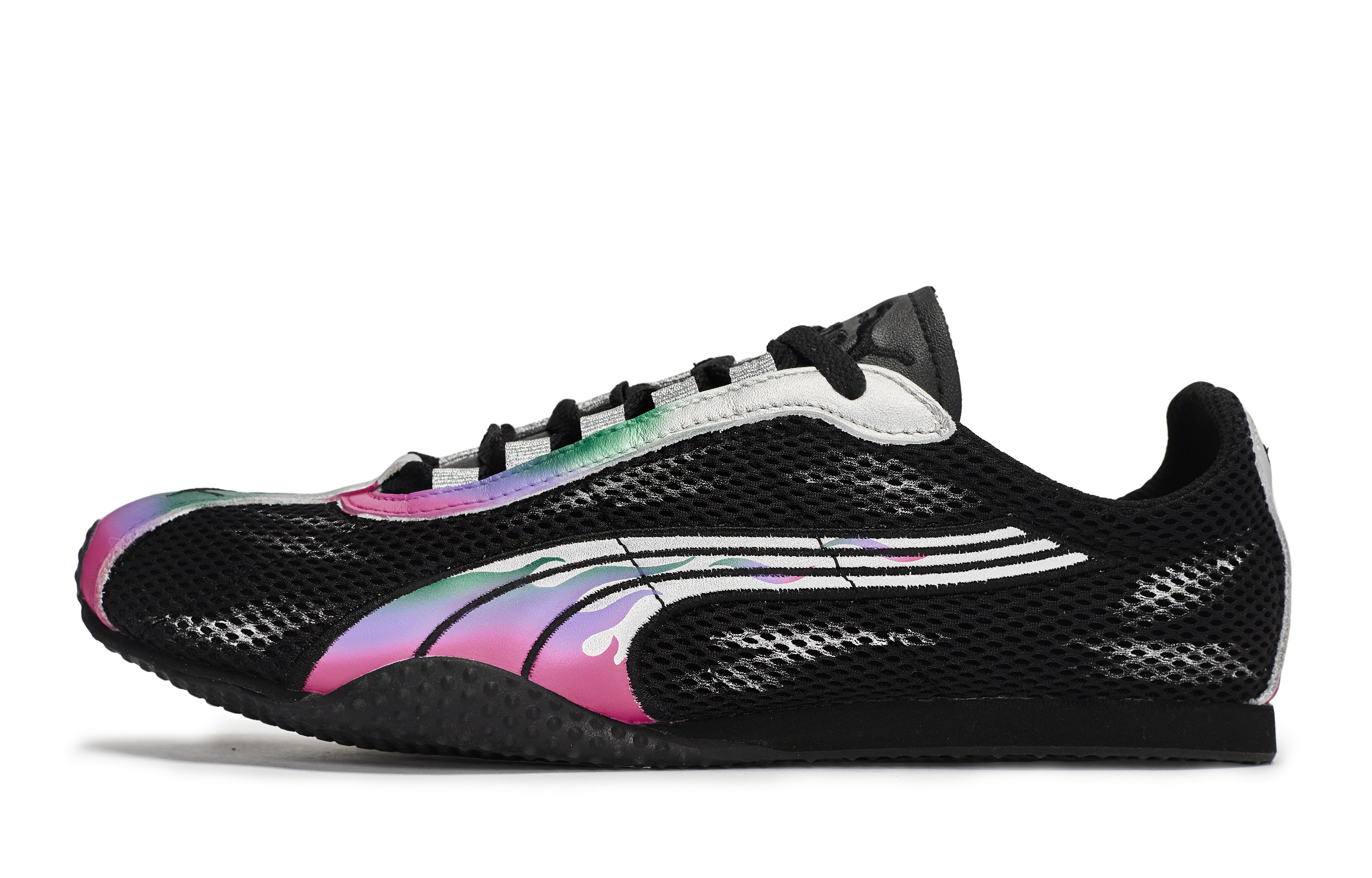 

H Street 811 Manufacturing, Cold Flame Fireworks, устойчивые к истиранию дышащие низкие кеды Casual Unisex PUMA, черный серебряный фиолетовый зеленый