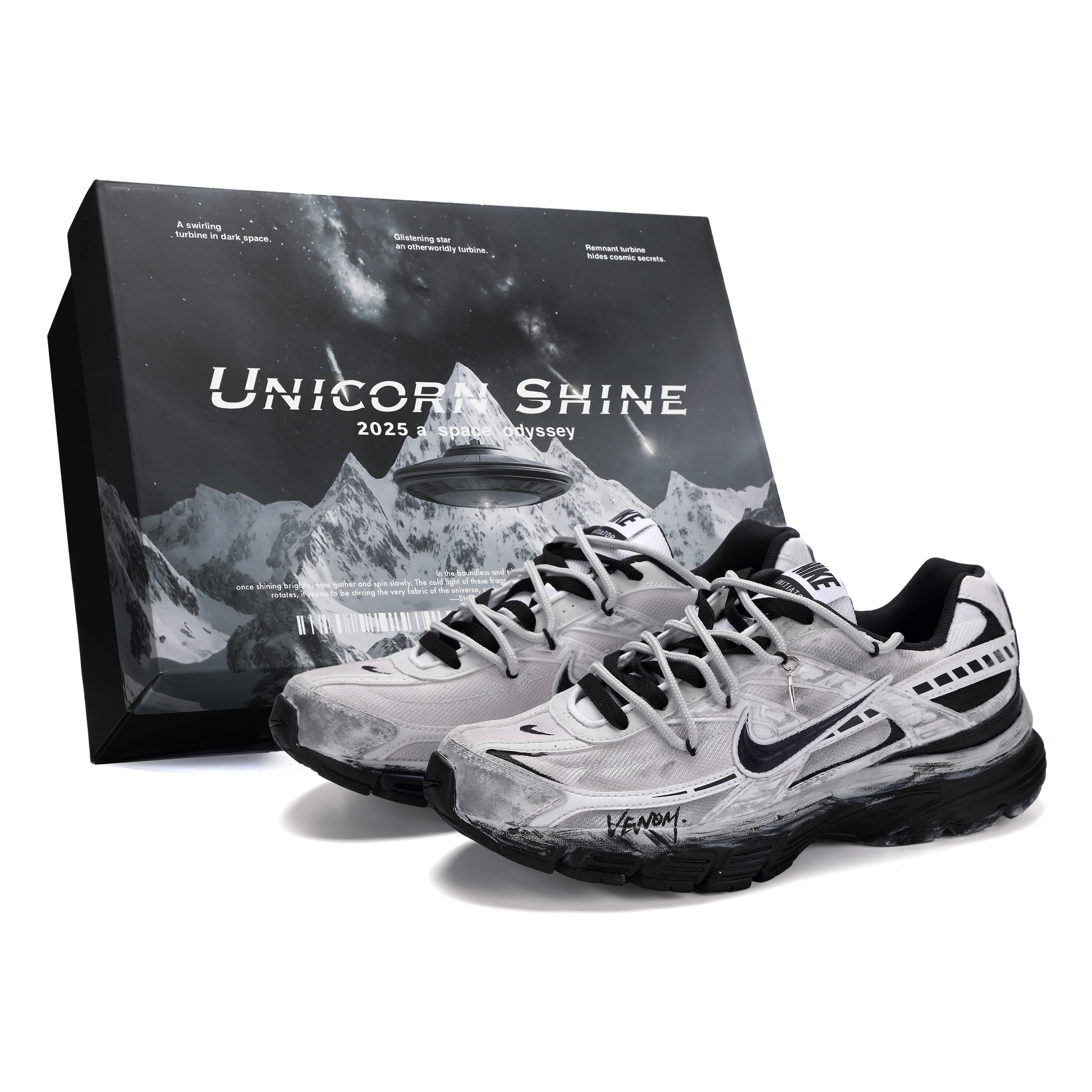 

Nike Кроссовки Initiator с низким верхом, устойчивые к истиранию, мужские, черно-серые