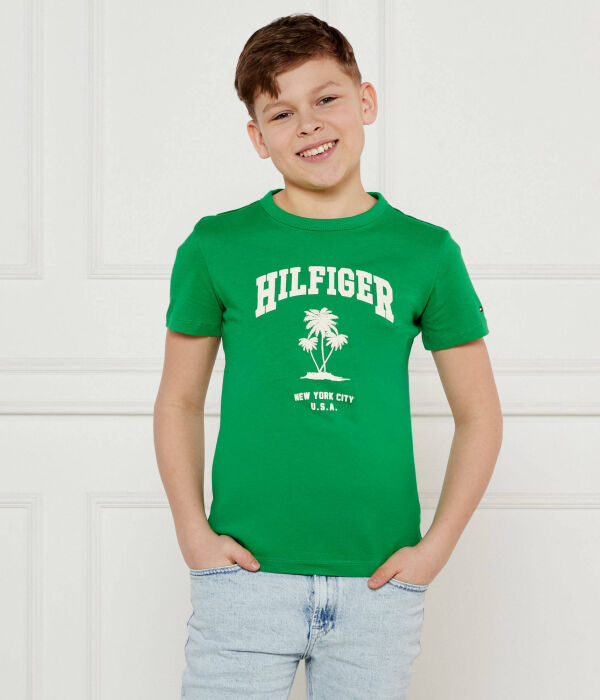 

Футболки Regular fit Tommy Hilfiger, зеленый